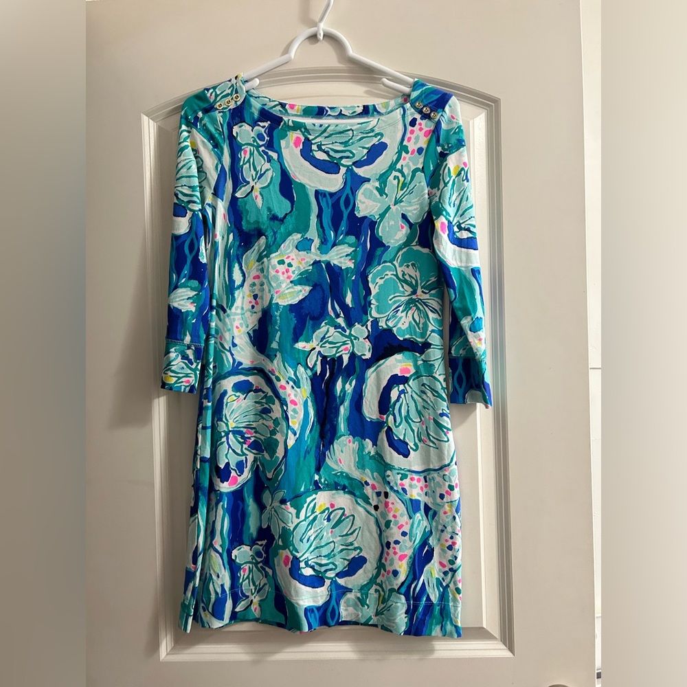 Lilly Pulitzer upf‎ 50+ koi pond  summer dress size small
